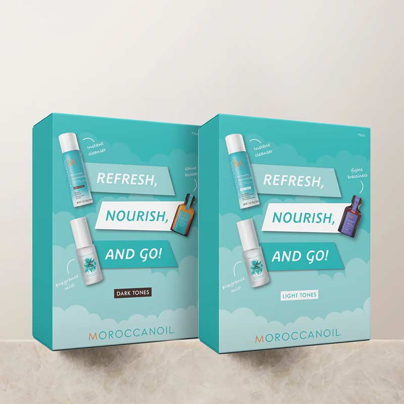 Morocconoil Refresh Nourish & Go Travel Set