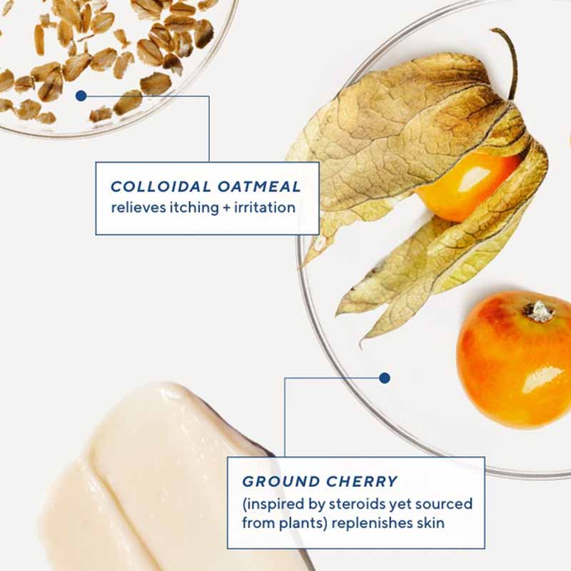 Murad Quick Relief Moisture Treatment | fast-acting | therapeutic cream | relieves | discomfort | skin conditions | quick | on-the-spot | relief | colloidal oatmeal | ground cherry 