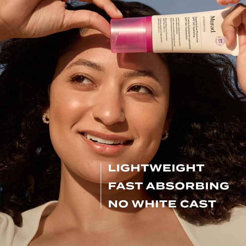 Murad Superactive Moisturiser SPF 50 Hydrating Moisturiser Key Benefits