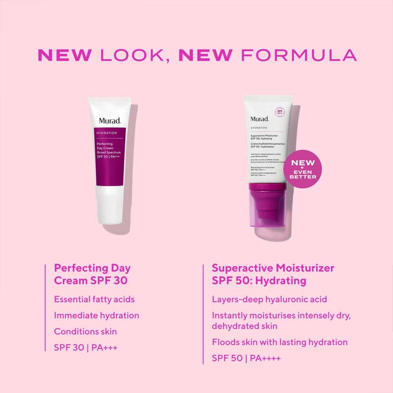 Murad Superactive Moisturiser SPF 50 Hydrating Moisturiser New Packaging