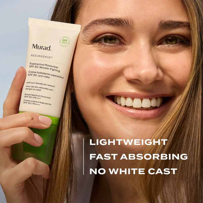 Murad Resurgance Superactive Moisturiser SPF 50: Wrinkle-Fighting