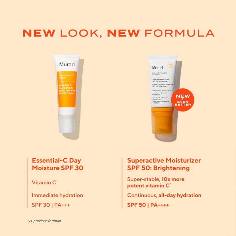 Murad Superactive Moisturiser SPF 50: Brightening New Formula
