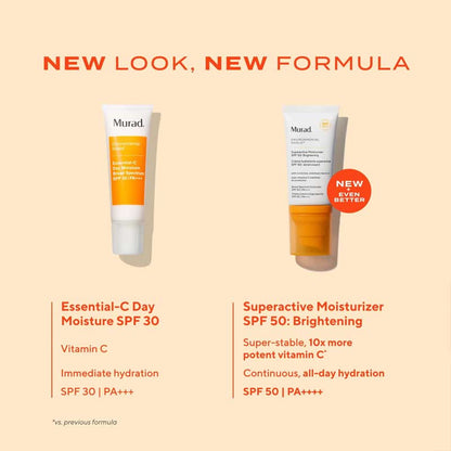 Murad Superactive Moisturiser SPF 50: Brightening New Formula