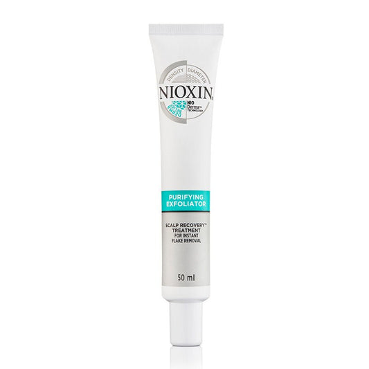 Nioxin | Scalp | Recovery | Purifying | Exfoliator | professional grade | anti-dandruff | cleanses | soothes | flake-free | dermatologically tested | treatment | reduces flaking | scalp irritation | nourishing 
