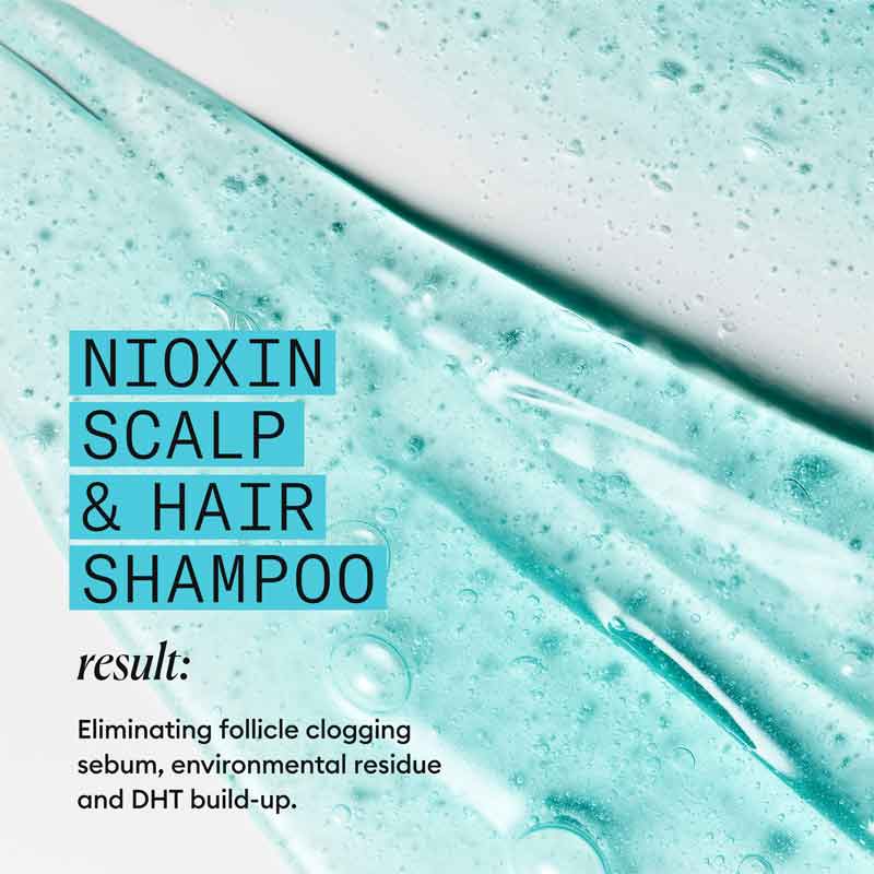Nioxin System 3 Shampoo, shampoo for coloured hair, thinning hair