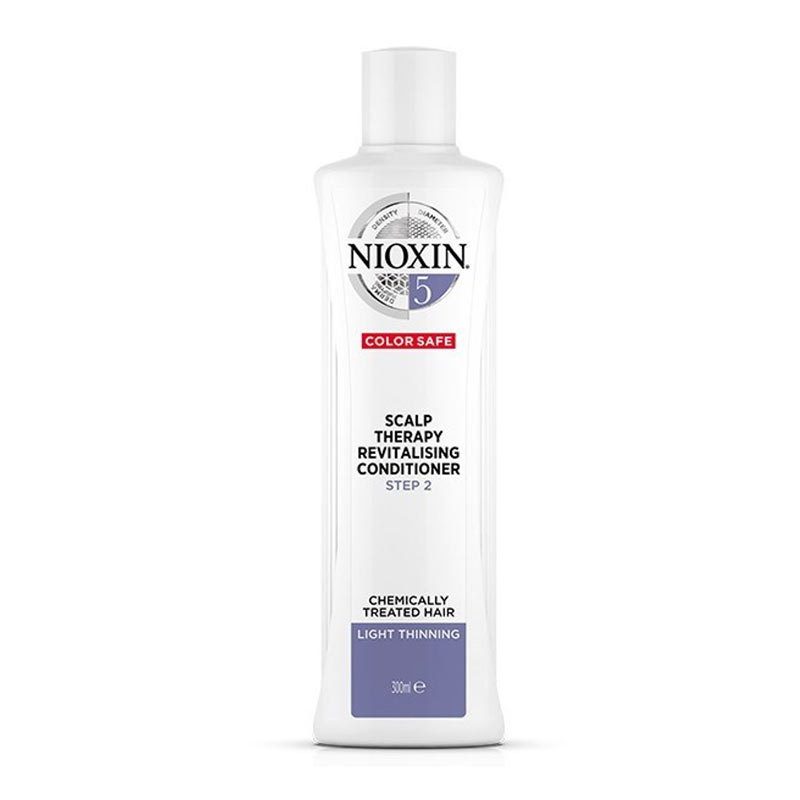 Nioxin | System 5 | Revitaliser | Conditioner | thickening treatment | chemically treated hair | amino acids | nut oil | conditioning agents | professional quality | reducing breakage 