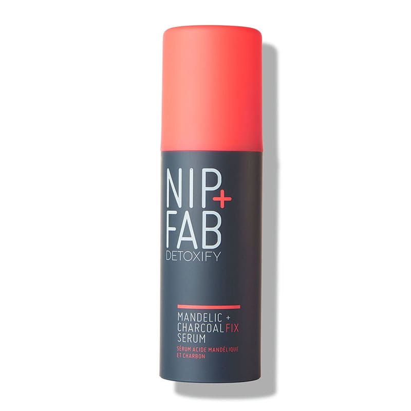 Nip + Fab Charcoal & Mandelic Acid Fix Serum | Exfoliant Serum | Exfoliator | charcoal infused serum | Mandelic Acid | Stearic acid