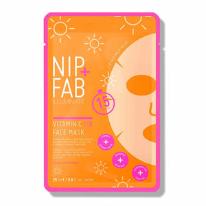 Nip + Fab Vitamin C Fix Sheet Mask | face mask | vitamin C | radiant skin | bright skin | Coconut Water | luminous skin