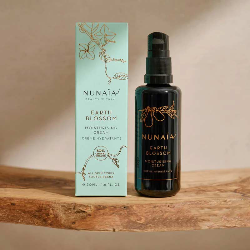 Nunaia, Nunaia Earth Blossom Moisture Cream, retinol alternative, anti-ageing moisturiser