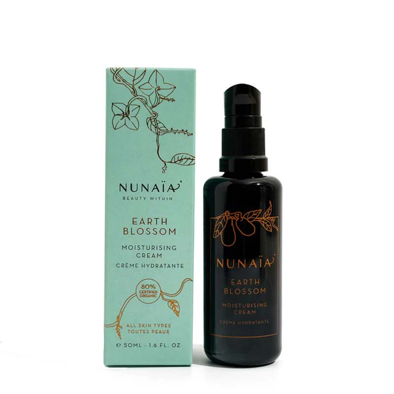 Nunaia, Nunaia Earth Blossom Moisture Cream, moisturiser for dehydrated skin, ageing skin, Nunaia skincare