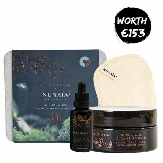 Nunaia, Nunaia Ground & Glow Gift Set, Skin Ritual Gift Set