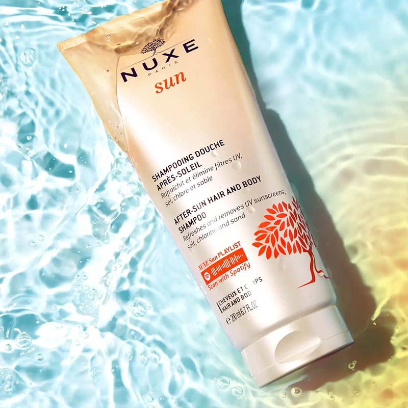 NUXE After-Sun Hair & Body Shampoo | Shampoo | NUXE | hair | cleanser | hair cleanser | hair and body shampoo 