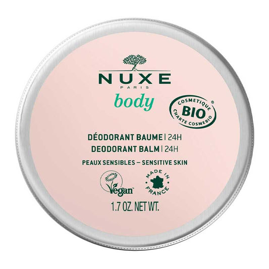 NUXE Body Rêve de thé Deodorant Balm | For sensitive skin | 24-hour long-lasting protection | Vegan formula | Soothes and cares for sensitive skin | Ensures all-day freshness and odor-free confidence