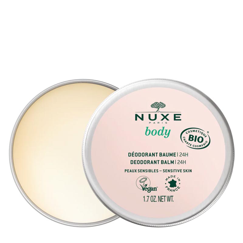 NUXE Body Rêve de thé Deodorant Balm | For sensitive skin | 24-hour long-lasting protection | Vegan formula | Soothes and cares for sensitive skin | Ensures all-day freshness and odor-free confidence