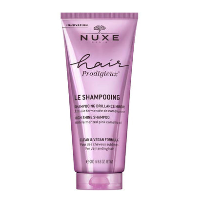 NUXE | Hair Prodigieux High Shine Shampoo | dull hair | shiny hair | sulfate free shampoo | shampoo for soft hair