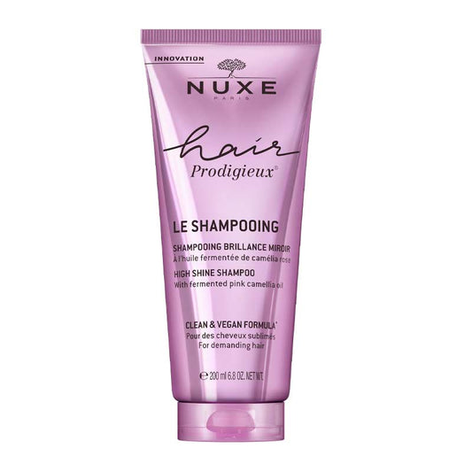 NUXE | Hair Prodigieux High Shine Shampoo | dull hair | shiny hair | sulfate free shampoo | shampoo for soft hair