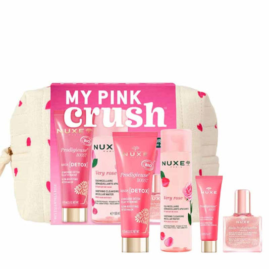 NUXE Pink Crush Travel Skincare Kit