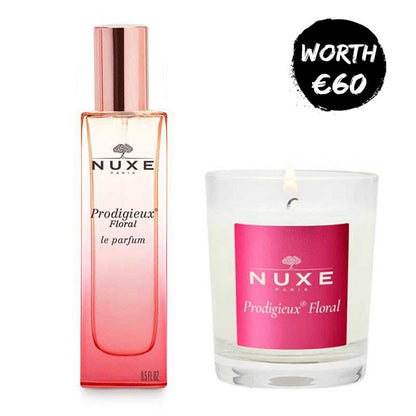 NUXE Prodigieux Floral Le Parfum + FREE Florale Candle