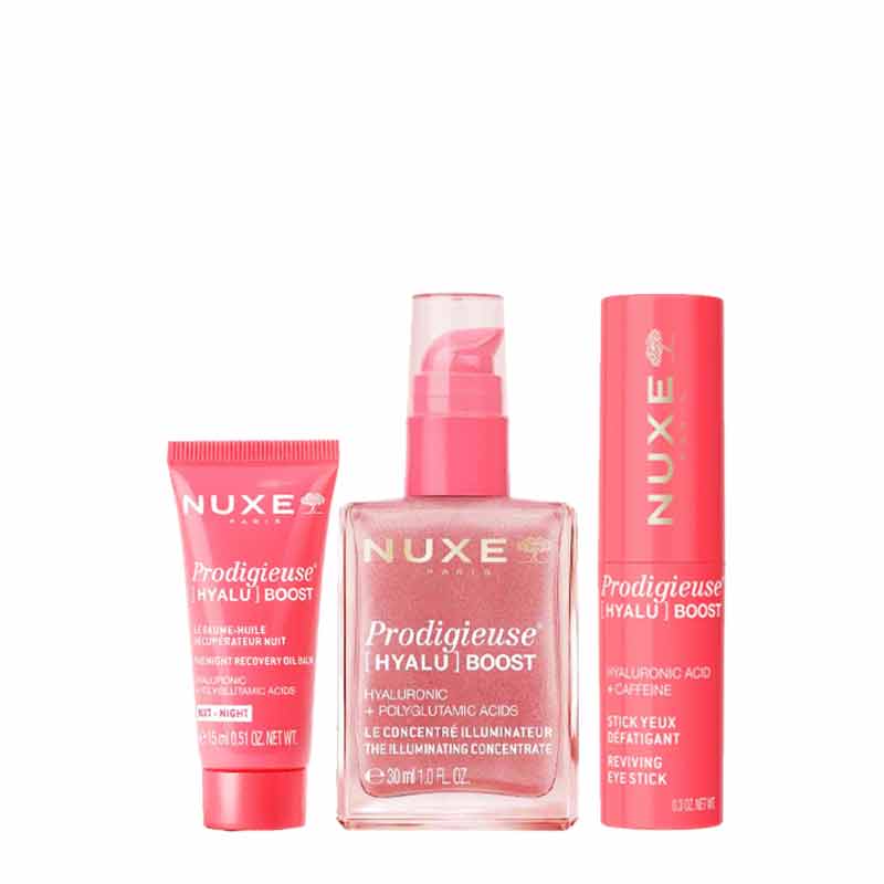 NUXE Prodigieuse Hyalu Boost Glow Beauty Routine Gift Set