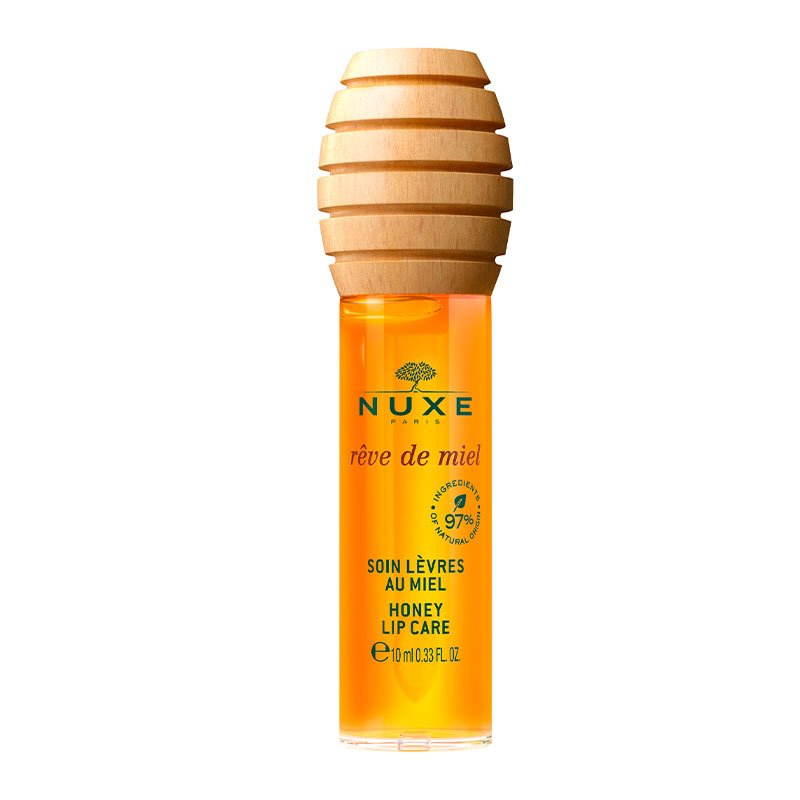 NUXE Reve De Miel Honey Lip Care Oil | honey lip balm | nourishing honey flavour lip balm