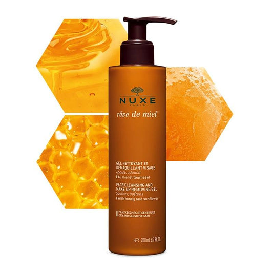 NUXE Reve de Miel Make-Up Removing Gel | make up cleanser
