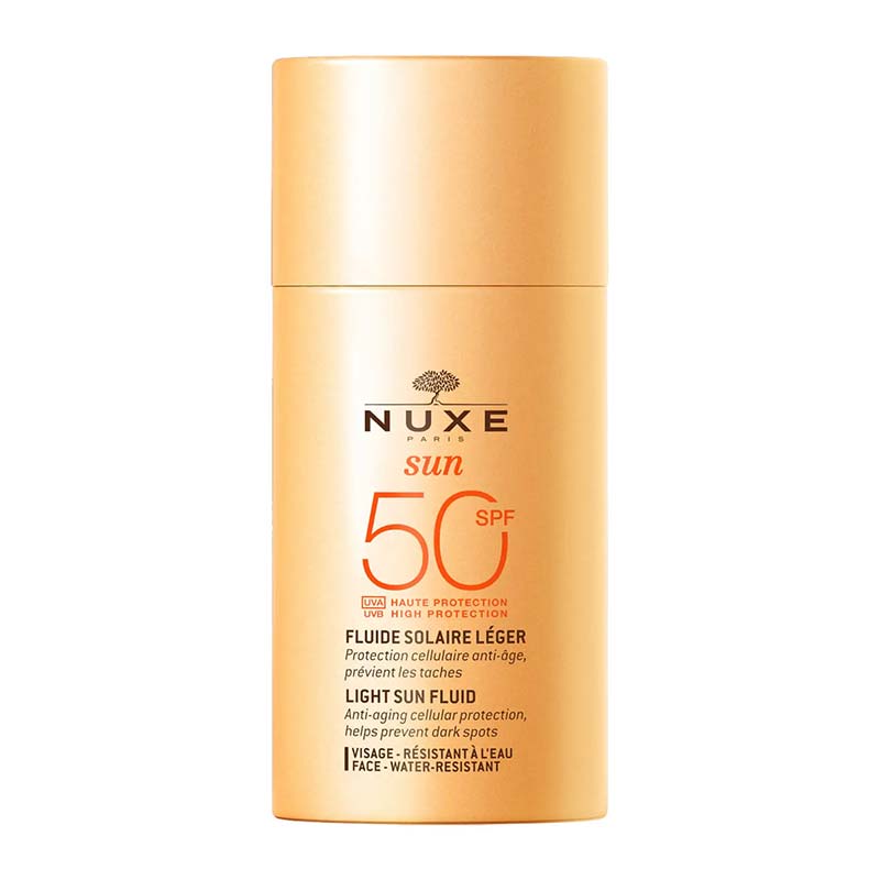 NUXE Sun Light Fluid High Protection for Face SPF 50 | nuxe | sun cream | sun protection | NUXE 