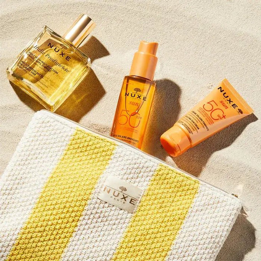 NUXE Summer Essentials Set With Beach Pouch