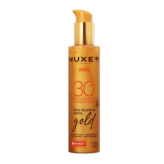 NUXE Sun Oil Gold Shimmery High Protection SPF 30 150ml