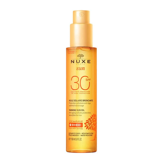 NUXE SUN Tanning Oil for Face & Body SPF 30 | sun cream | sun lotion | spf 30