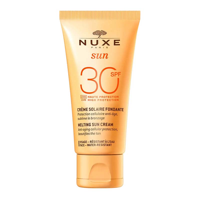 NUXE Sun Melting Sun Cream For Face SPF30 | skincare | spf 30 | nuxe | sun cream | facial sun cream 