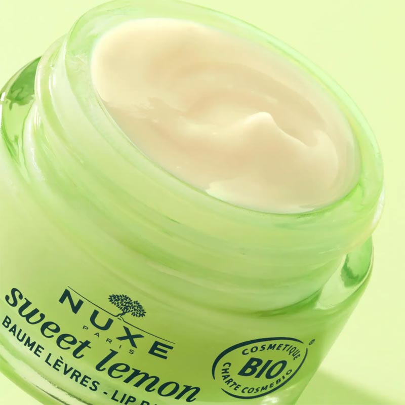 NUXE | Sweet Lemon | Lip Balm | organic | vegan | moisturizing | irresistible |luxurious |melting |fresh | nourish |smooth | soft