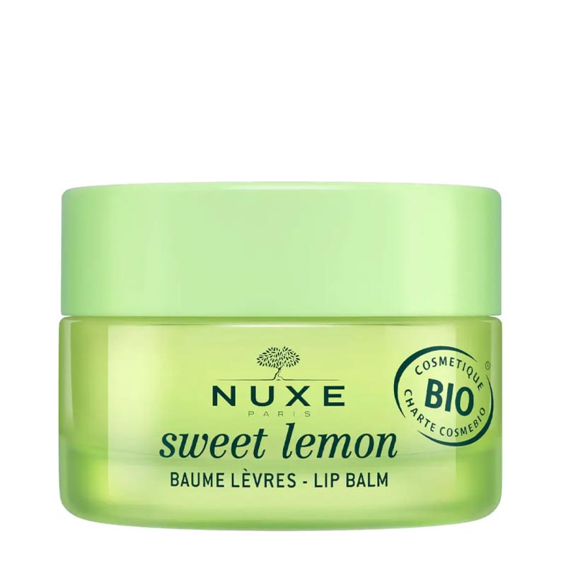 NUXE | Sweet Lemon | Lip Balm | organic | vegan | moisturizing | irresistible |luxurious |melting |fresh | nourish |smooth | soft