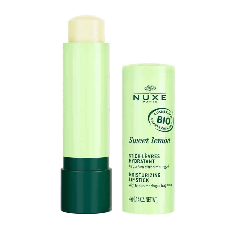  NUXE | Sweet Lemon | Moisturising | Lip Stick | hydrating | organic | lip balm | smooths | nourishes | delicious |soft | plump | moisturize | protect