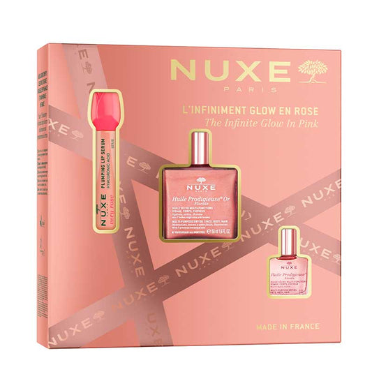 NUXE The Infinite Glow In Pink Gift Set
