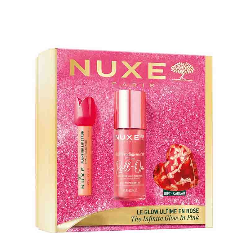 NUXE The Infinite Glow In Pink Gift Set outer box