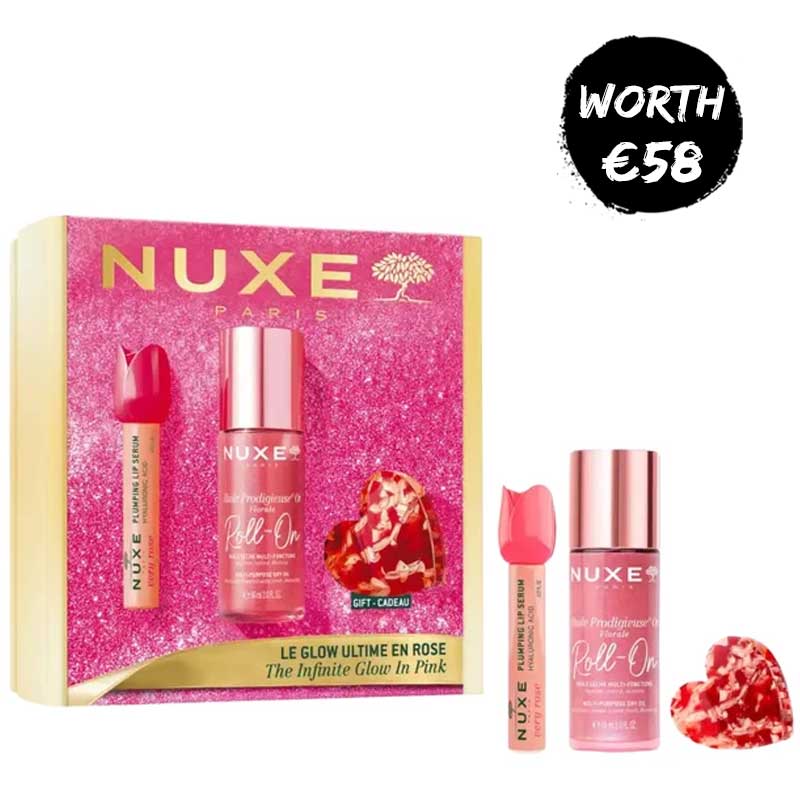 NUXE The Infinite Glow In Pink Gift Set With products