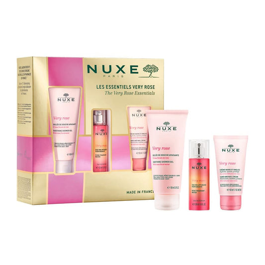 Nuxe very rose gift set, softening shower gel