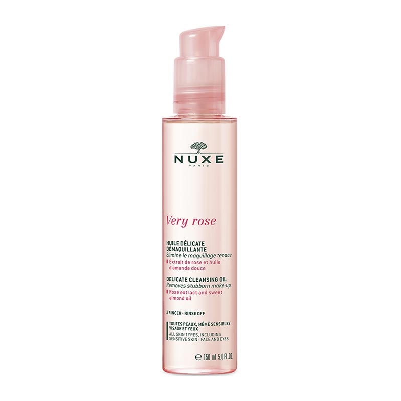 NUXE Very Rose Delicate Cleansing Oil | Makeup Remover | Cleanser