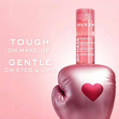 NUXE Very Rose Waterproof Eye & Lip Makeup Remover Key Benefits
