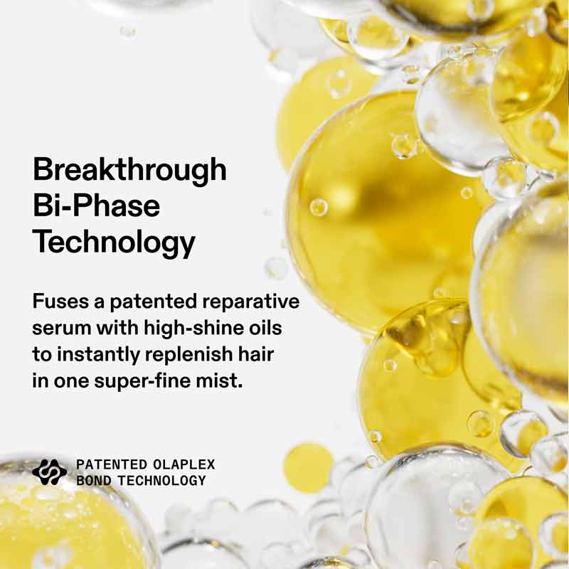 Olaplex No 7 Shine Serum Mist Formula technology