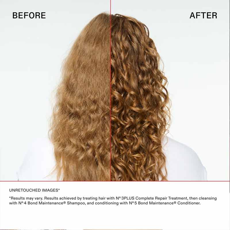 Olaplex No.3+ Complete Repair Treatment Before & After