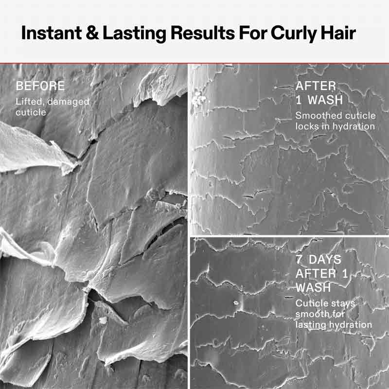 Olaplex No.5 Curl Bond Shaper Hydrating Curl Conditioner - Hair cuticle after 7 days