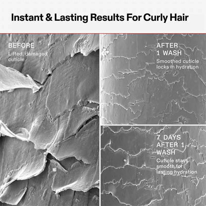 Olaplex No.5 Curl Bond Shaper Hydrating Curl Conditioner - Hair cuticle after 7 days