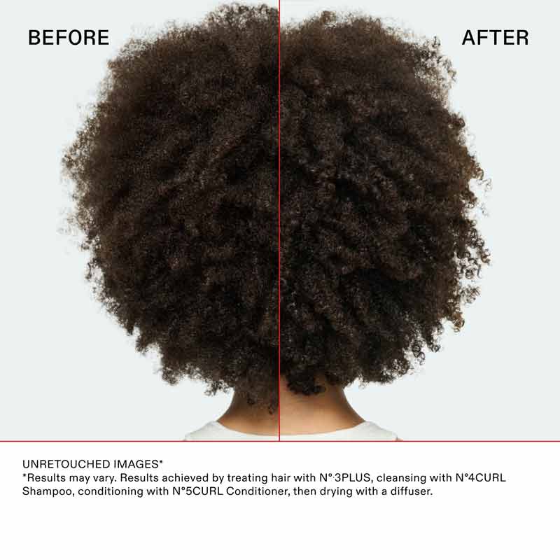 Olaplex No.5 Curl Bond Shaper Hydrating Curl Conditioner Before & After