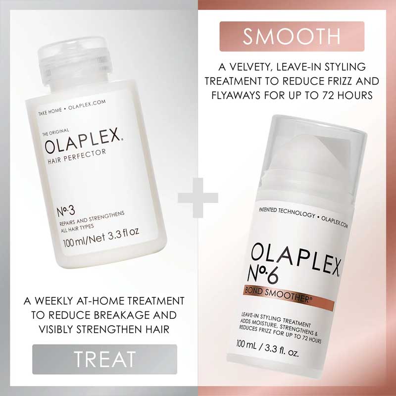 Olaplex No.6 Bond Smoother | Revolutionary Styling Product | Highly Concentrated Leave-In Smoothing Crème | Patented Olaplex Bond-Building Technology | Repairs, Strengthens, Adds Moisture | Salon-Style Smooth Hair