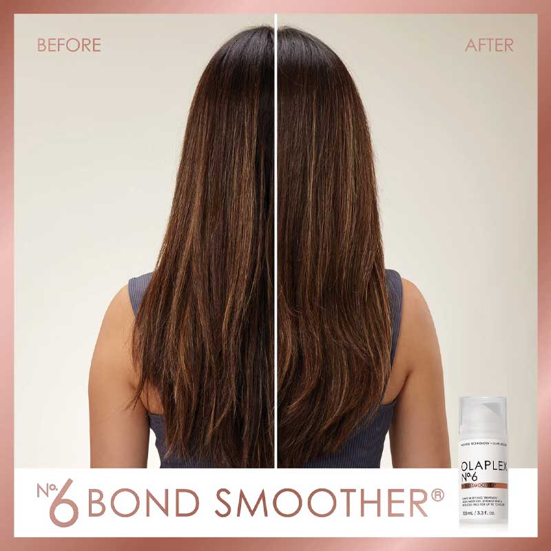 Olaplex No.6 Bond Smoother | Revolutionary Styling Product | Highly Concentrated Leave-In Smoothing Crème | Patented Olaplex Bond-Building Technology | Repairs, Strengthens, Adds Moisture | Salon-Style Smooth Hair