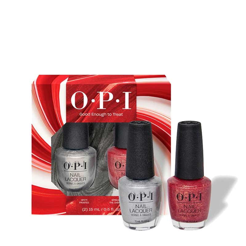 OPI Good Enough To Treat Nail Polish Duo Gift Set