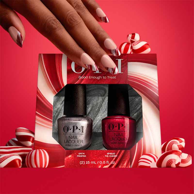 OPI Good Enough To Treat Nail Polish Duo Gift Set
