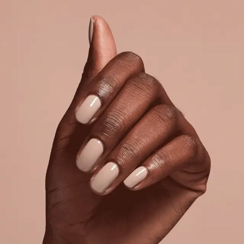 OPI Nail Envy Double Nude-Y Nail Strengthener | colour | nude | nail polish | colour swatch | Tri-Flex Technology | liquid shield | reinforces | layer-building | strength | Perfect | healthy | envy