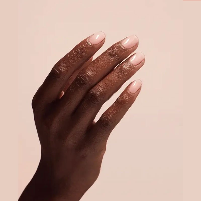 OPI Nail Envy Bubble Bath Nail Strengthener | nude nail polish | color | colour | strengthener | toughen up nails big time | Tri-Flex Technology | liquid shield | reinforces | layer-building | strength | Perfect | healthy | nude | nails | everyone | envy